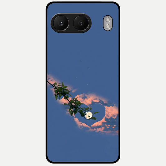  Sky Under Tree Glass Case For Oneplus Nord 4 back cover – full design glossy printed glass finish