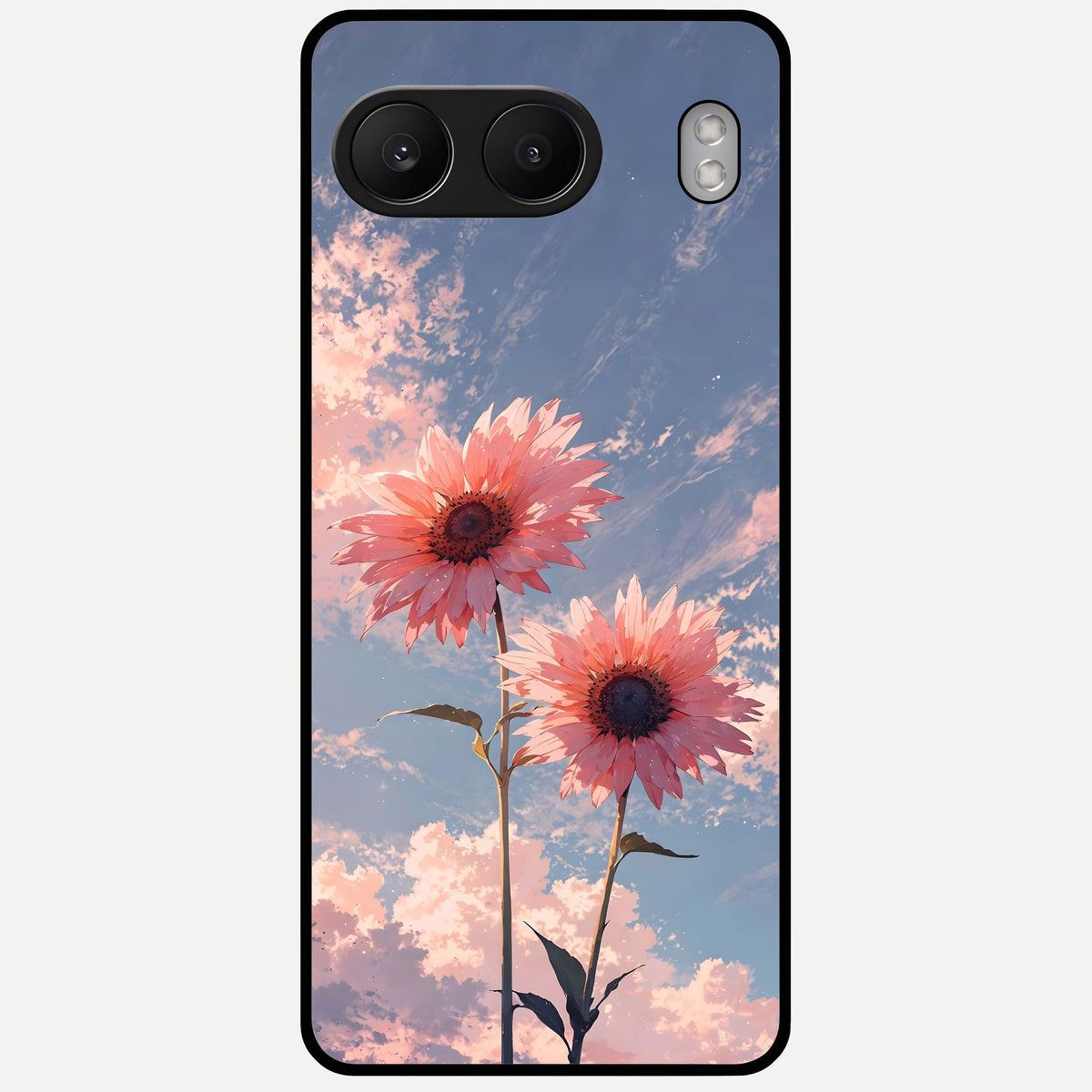  Sun Moon Balance Glass Case For Oneplus Nord 4 back cover – full design glossy printed glass finish