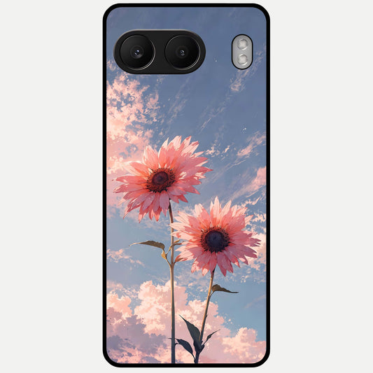  Sun Moon Balance Glass Case For Oneplus Nord 4 back cover – full design glossy printed glass finish
