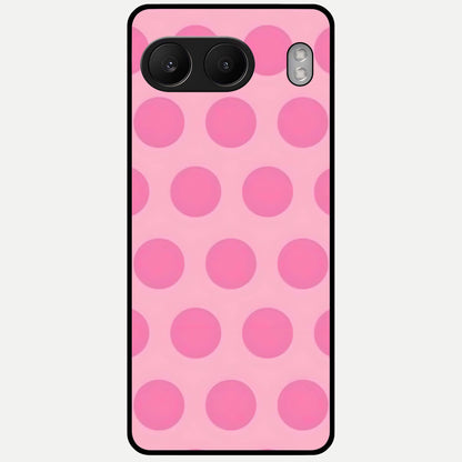  Sweet Dot Dreams Glass Case For Oneplus Nord 4 back cover – full design glossy printed glass finish