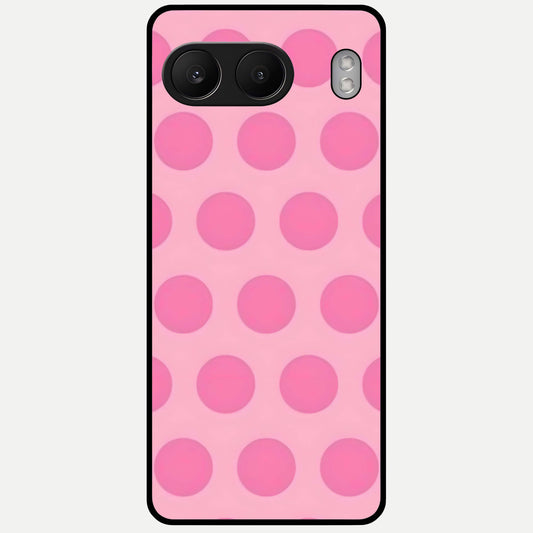  Sweet Dot Dreams Glass Case For Oneplus Nord 4 back cover – full design glossy printed glass finish