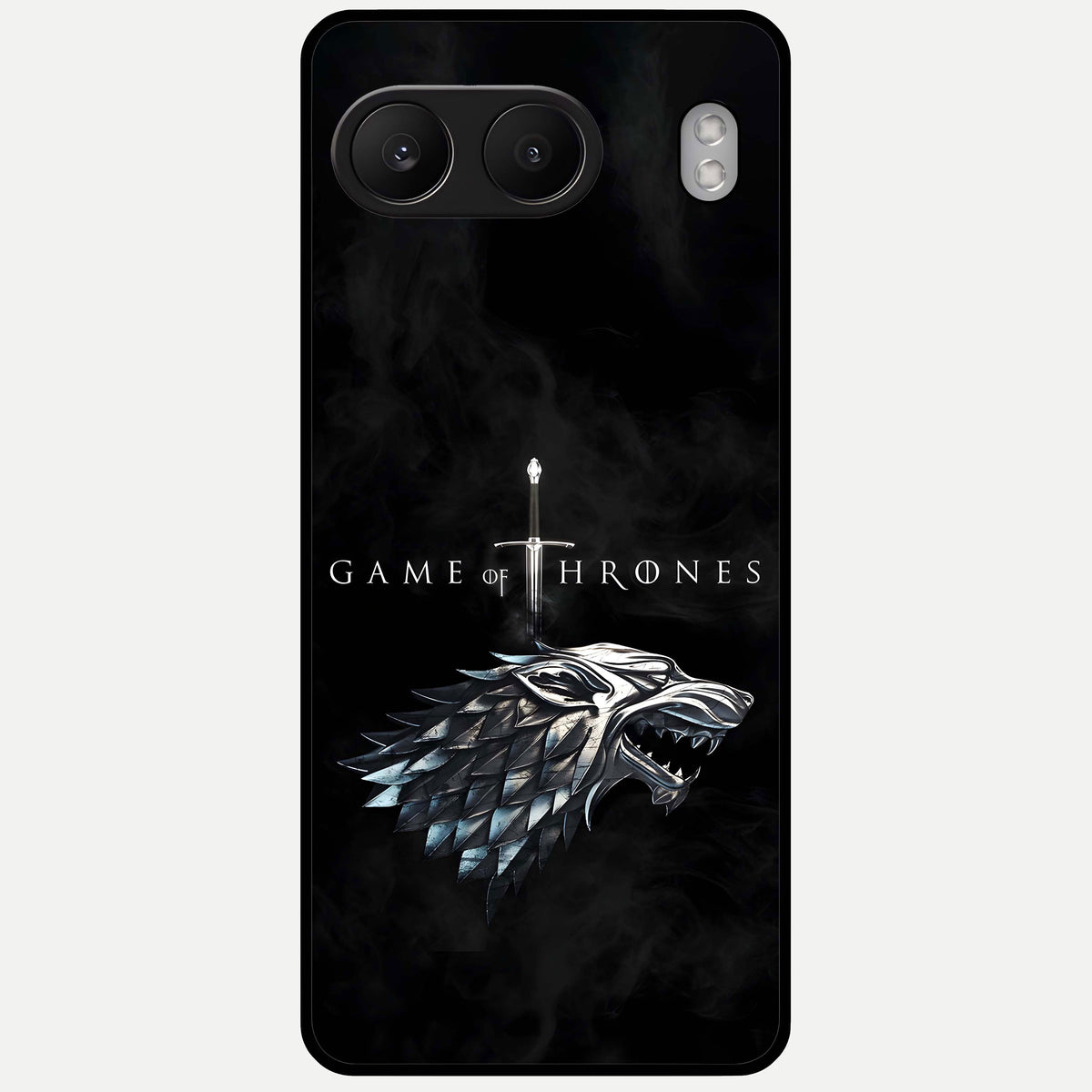  Throne Wolf Legacy Glass Case For Oneplus Nord 4 back cover – full design glossy printed glass finish