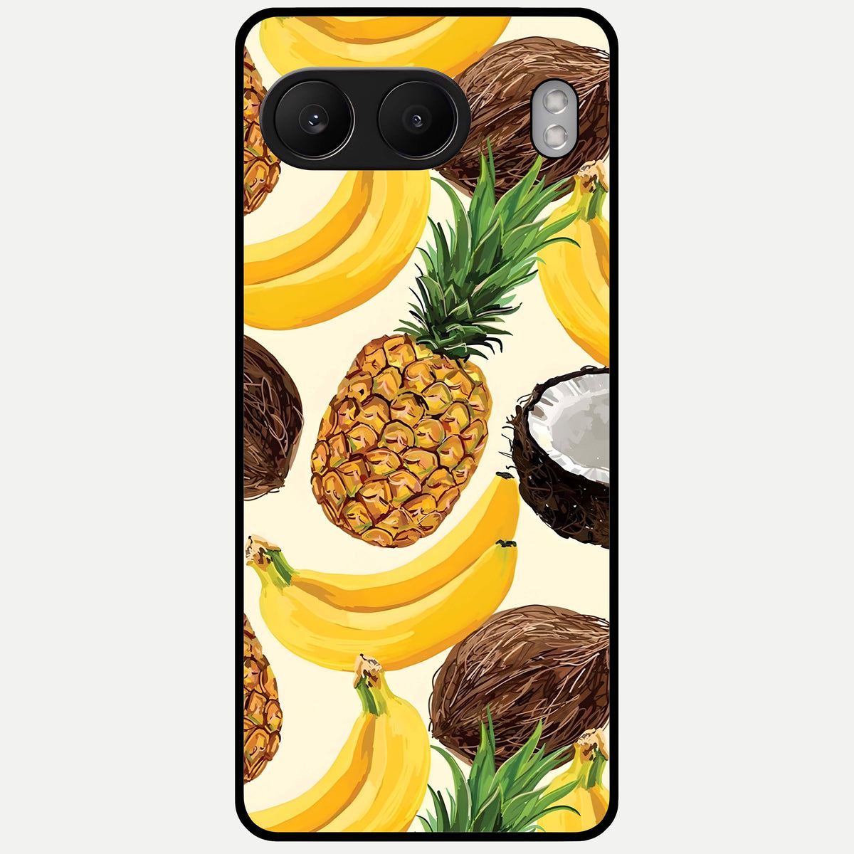  Tropical Fruit Mood Glass Case For Oneplus Nord 4 back cover – full design glossy printed glass finish