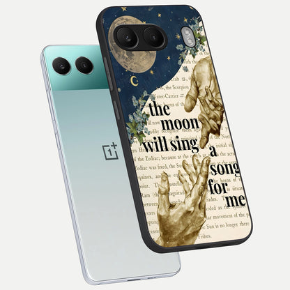  Aesthetic Divine phone case For Oneplus Nord 4 showing premium glass back cover with detailed artwork