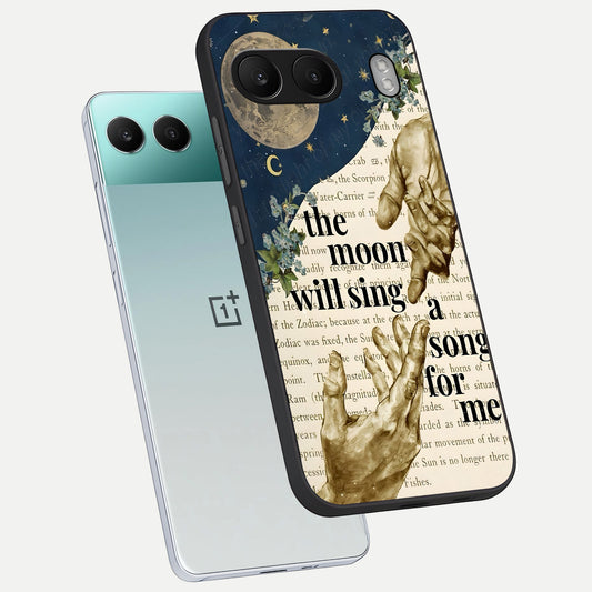  Aesthetic Divine phone case For Oneplus Nord 4 showing premium glass back cover with detailed artwork