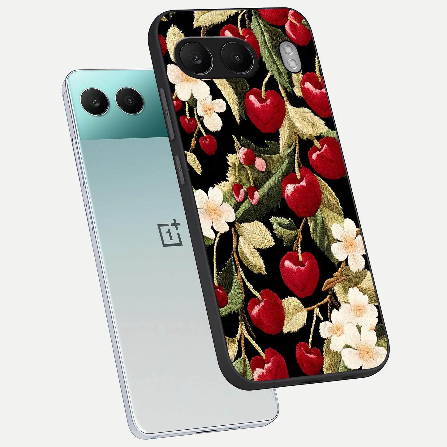  Blooming Spendor Bird phone case For Oneplus Nord 4 showing premium glass back cover with detailed artwork