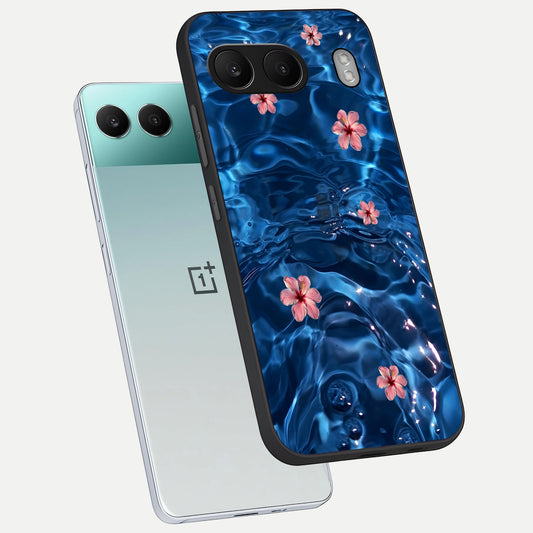  Bloom Thread Art phone case For Oneplus Nord 4 showing premium glass back cover with detailed artwork