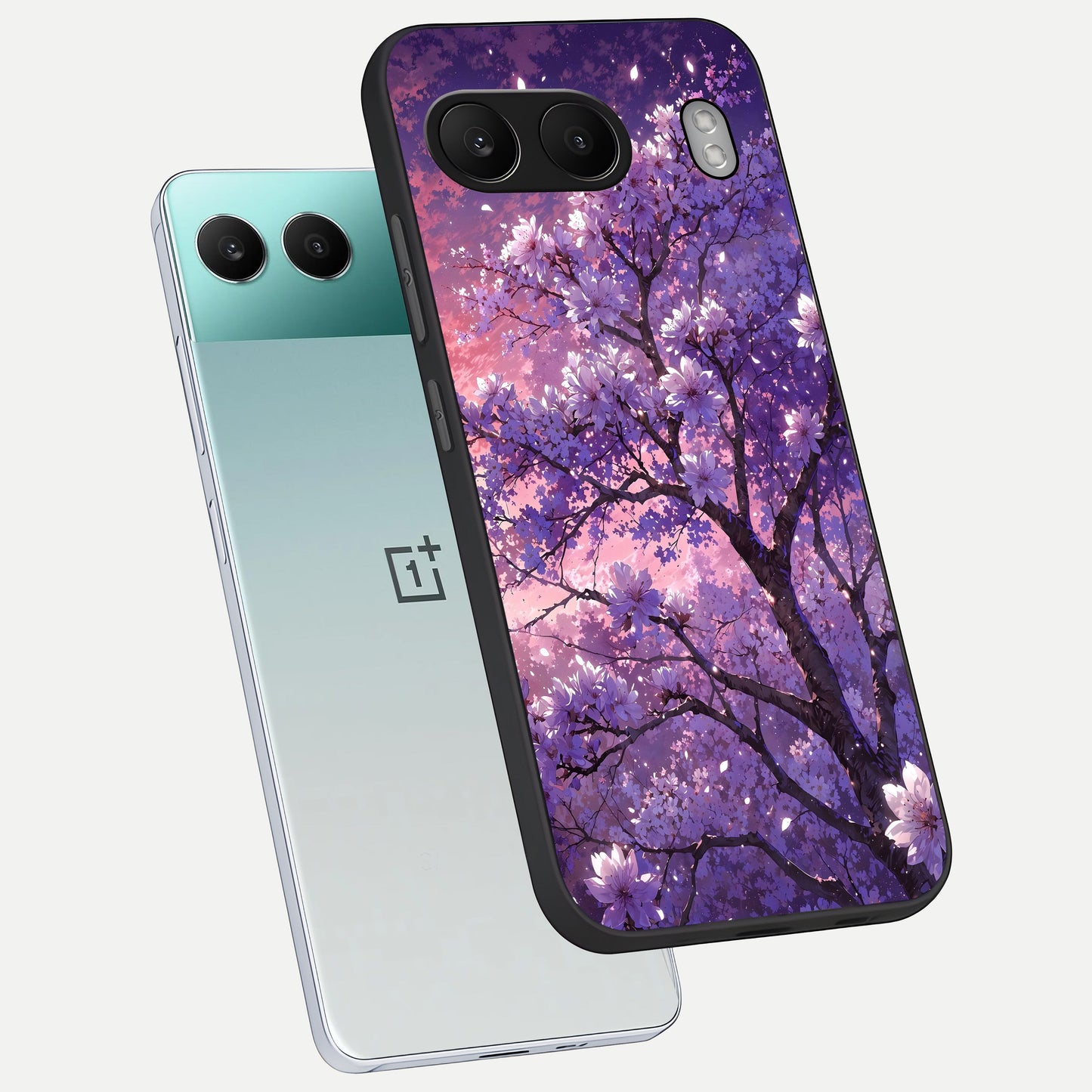 Blossom Tree phone case For Oneplus Nord 4 showing premium glass back cover with detailed artwork