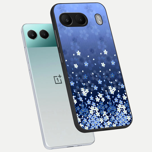  Blue Starry phone case For Oneplus Nord 4 showing premium glass back cover with detailed artwork