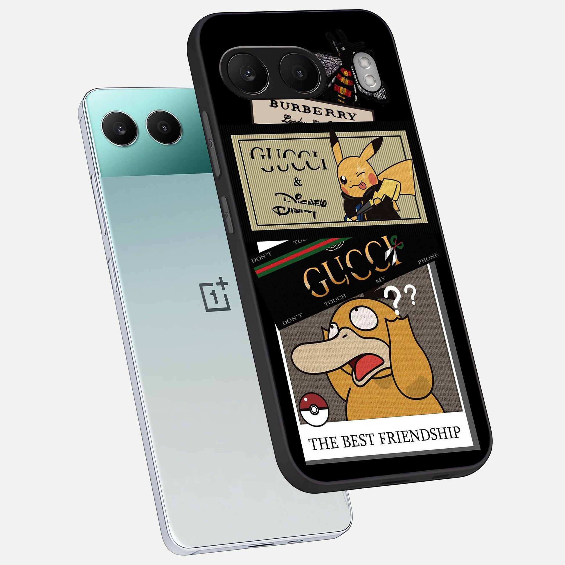 Cartoon Brand Play Mashup phone case For Oneplus Nord 4 showing premium glass back cover with detailed artwork