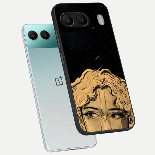  Celestial Gods Plan phone case For Oneplus Nord 4 showing premium glass back cover with detailed artwork