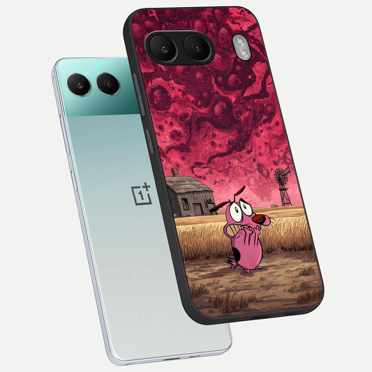  Courage Under Sky phone case For Oneplus Nord 4 showing premium glass back cover with detailed artwork
