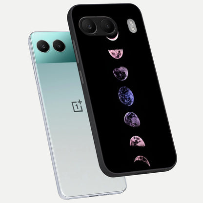  Crimson All Planets phone case For Oneplus Nord 4 showing premium glass back cover with detailed artwork