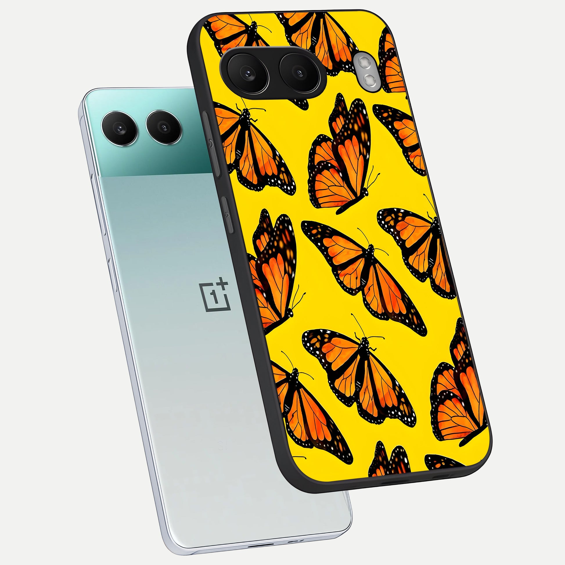  Golden Wing Flight phone case For Oneplus Nord 4 showing premium glass back cover with detailed artwork