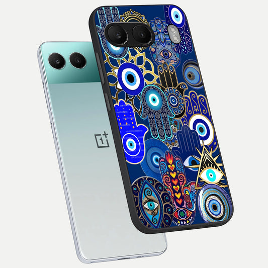  Mystic Palm Guard phone case For Oneplus Nord 4 showing premium glass back cover with detailed artwork