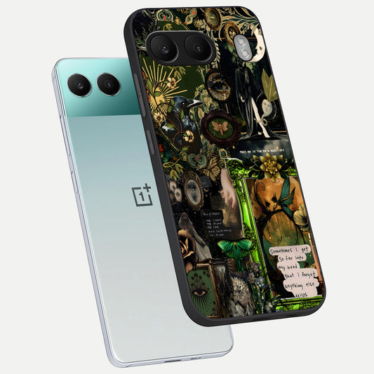  Mystic Woods Secret phone case For Oneplus Nord 4 showing premium glass back cover with detailed artwork