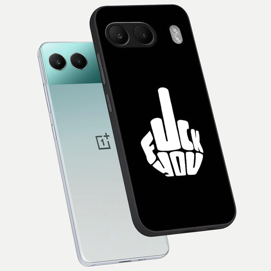  Rebel Mode On phone case For Oneplus Nord 4 showing premium glass back cover with detailed artwork