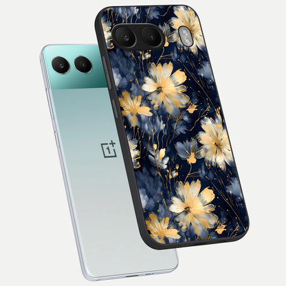  Royal Petal Dream phone case For Oneplus Nord 4 showing premium glass back cover with detailed artwork