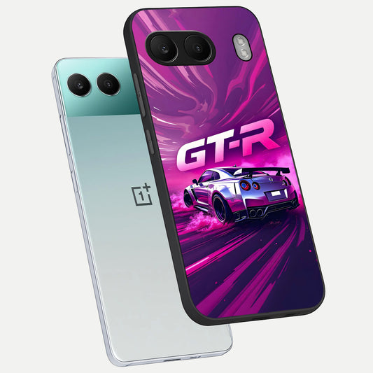  Speed Drift Legend phone case For Oneplus Nord 4 showing premium glass back cover with detailed artwork