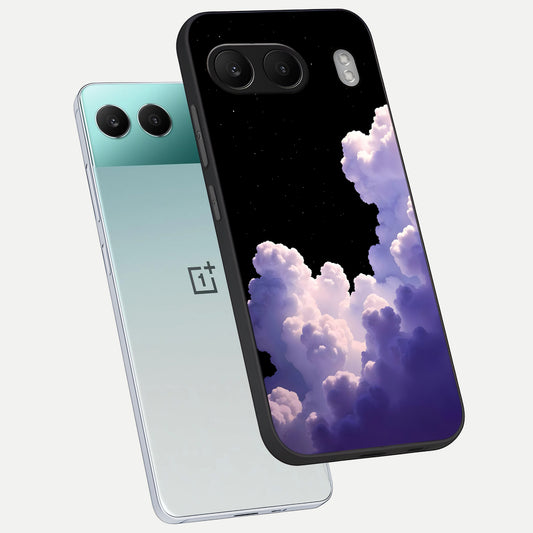  Starlit Night Whispers phone case For Oneplus Nord 4 showing premium glass back cover with detailed artwork