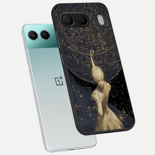  Taylor Swift Girl phone case For Oneplus Nord 4 showing premium glass back cover with detailed artwork