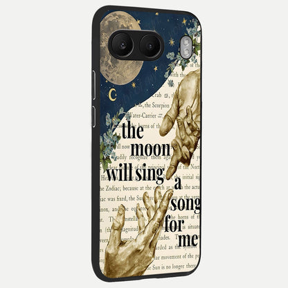  Aesthetic Divine back cover For Oneplus Nord 4 slim fit glass case with vibrant aesthetic design