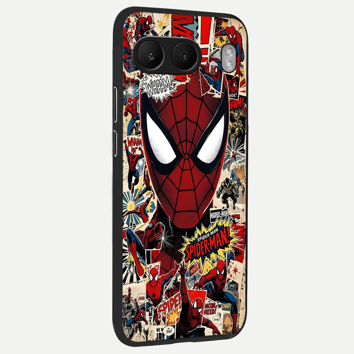  Aesthetic Wonder Spider back cover For Oneplus Nord 4 slim fit glass case with vibrant aesthetic design