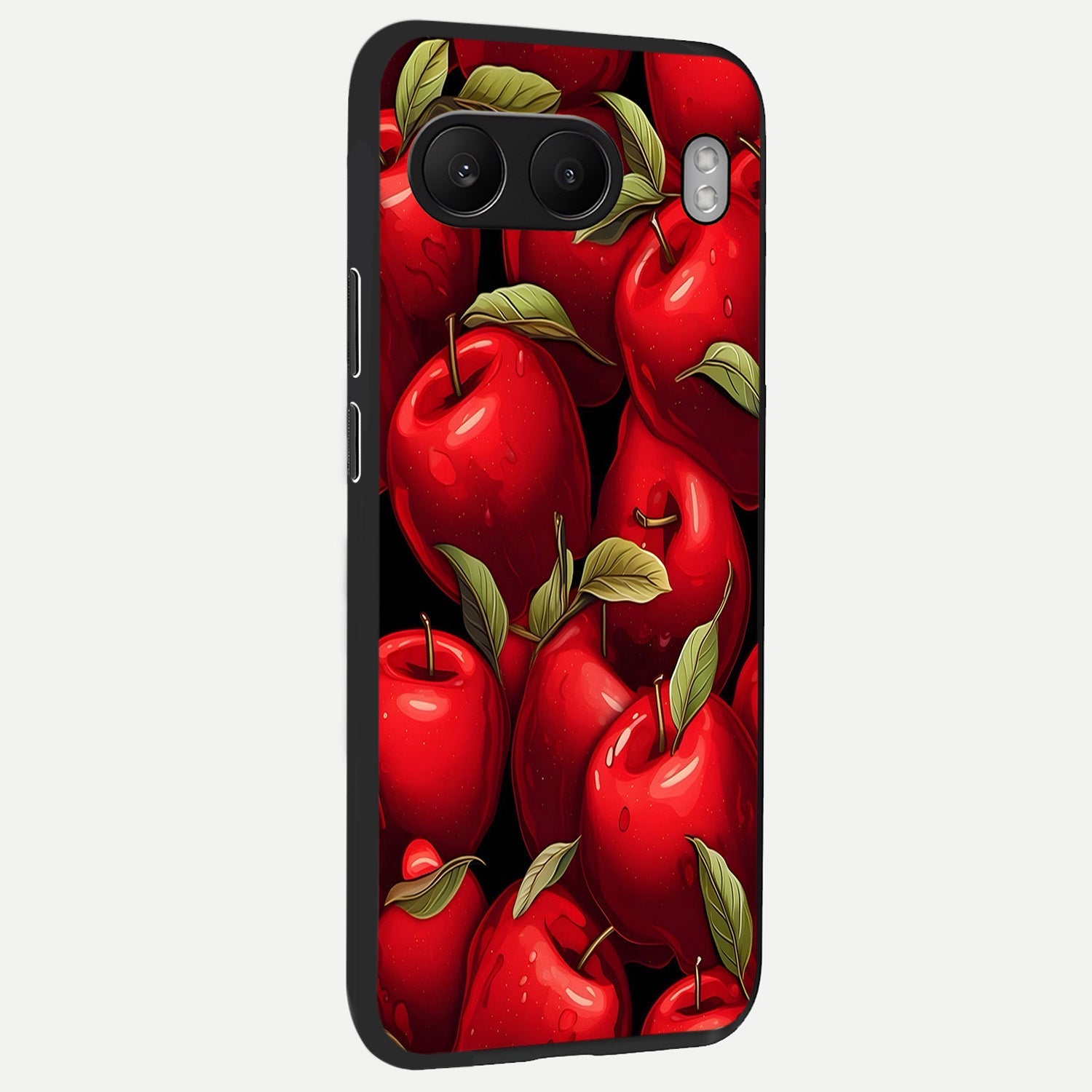  Apple Pattern back cover For Oneplus Nord 4 slim fit glass case with vibrant aesthetic design