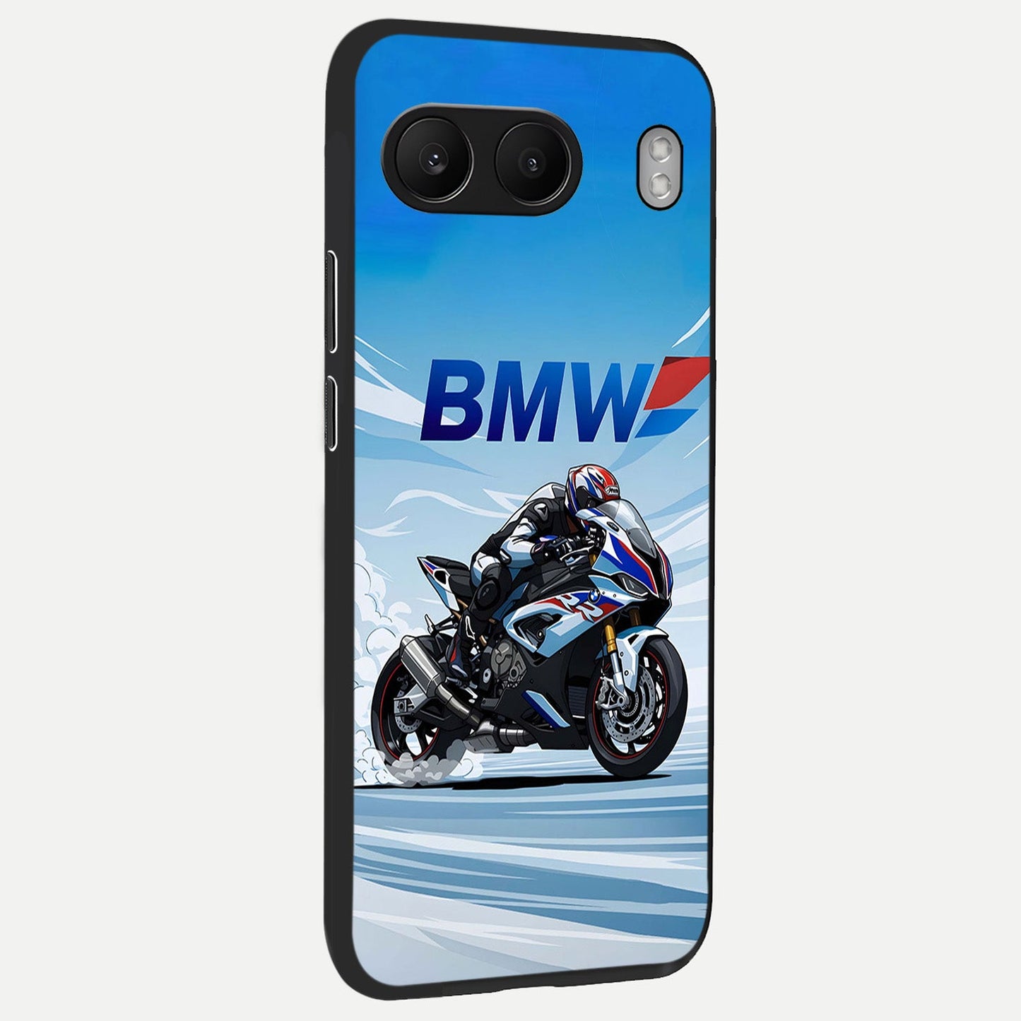  BMW Power Drift back cover For Oneplus Nord 4 slim fit glass case with vibrant aesthetic design
