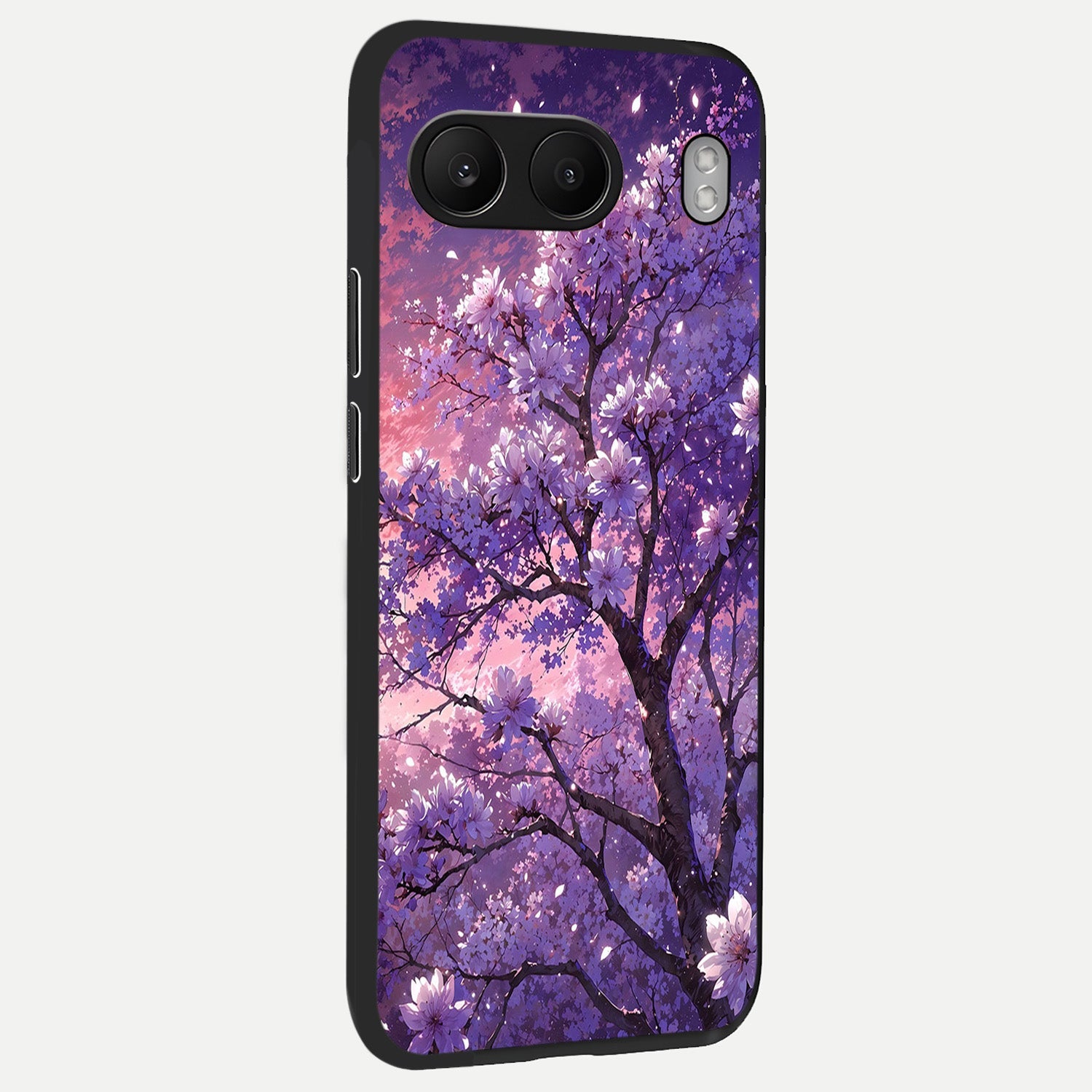  Blossom Tree back cover For Oneplus Nord 4 slim fit glass case with vibrant aesthetic design