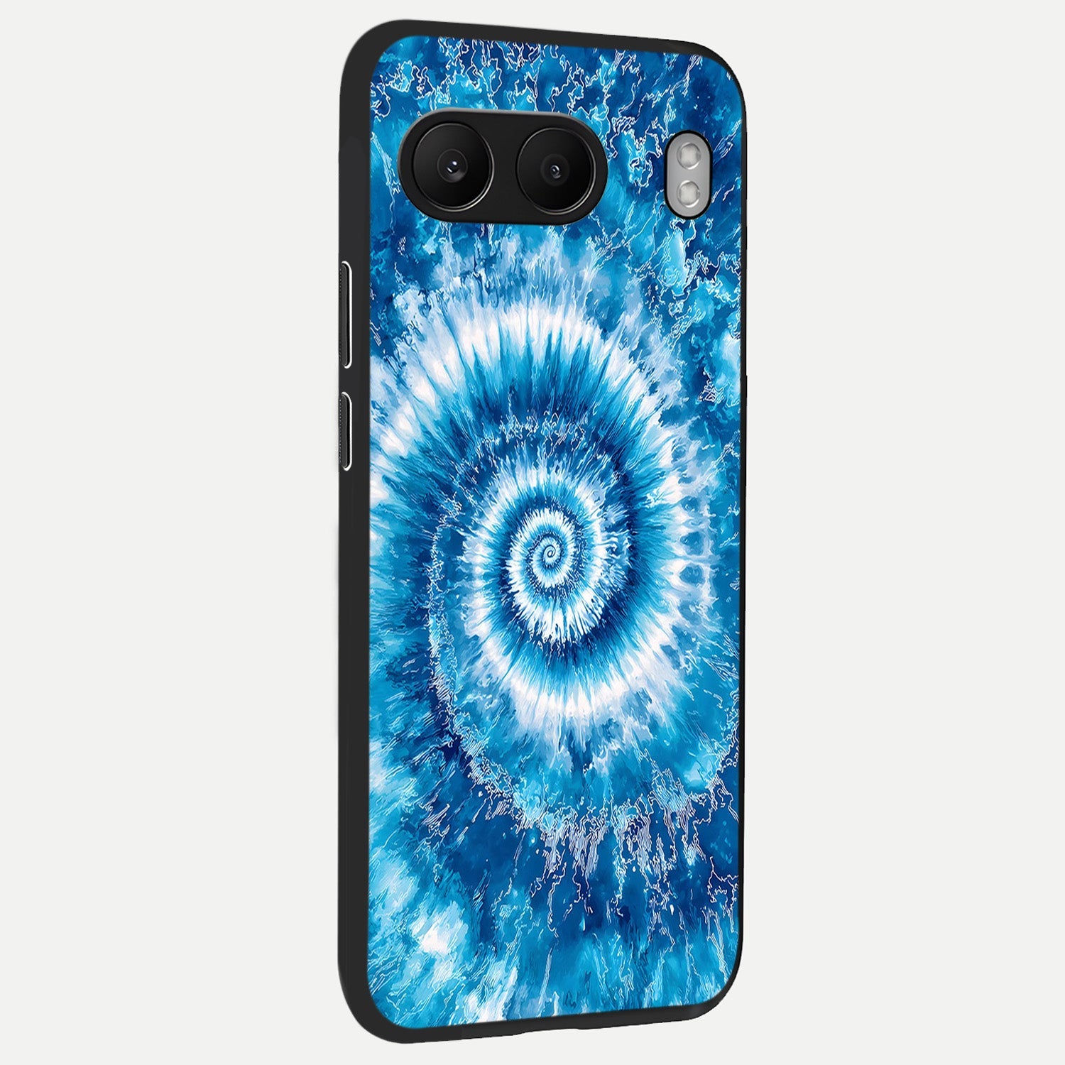  Blue Galaxy Wave back cover For Oneplus Nord 4 slim fit glass case with vibrant aesthetic design