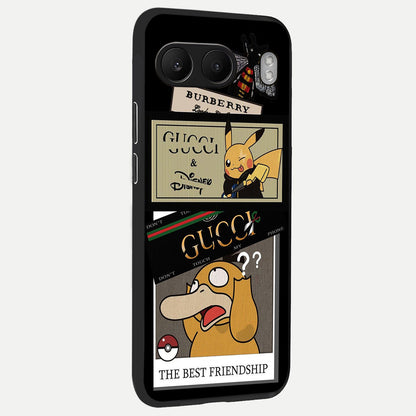  Cartoon Brand Play Mashup back cover For Oneplus Nord 4 slim fit glass case with vibrant aesthetic design
