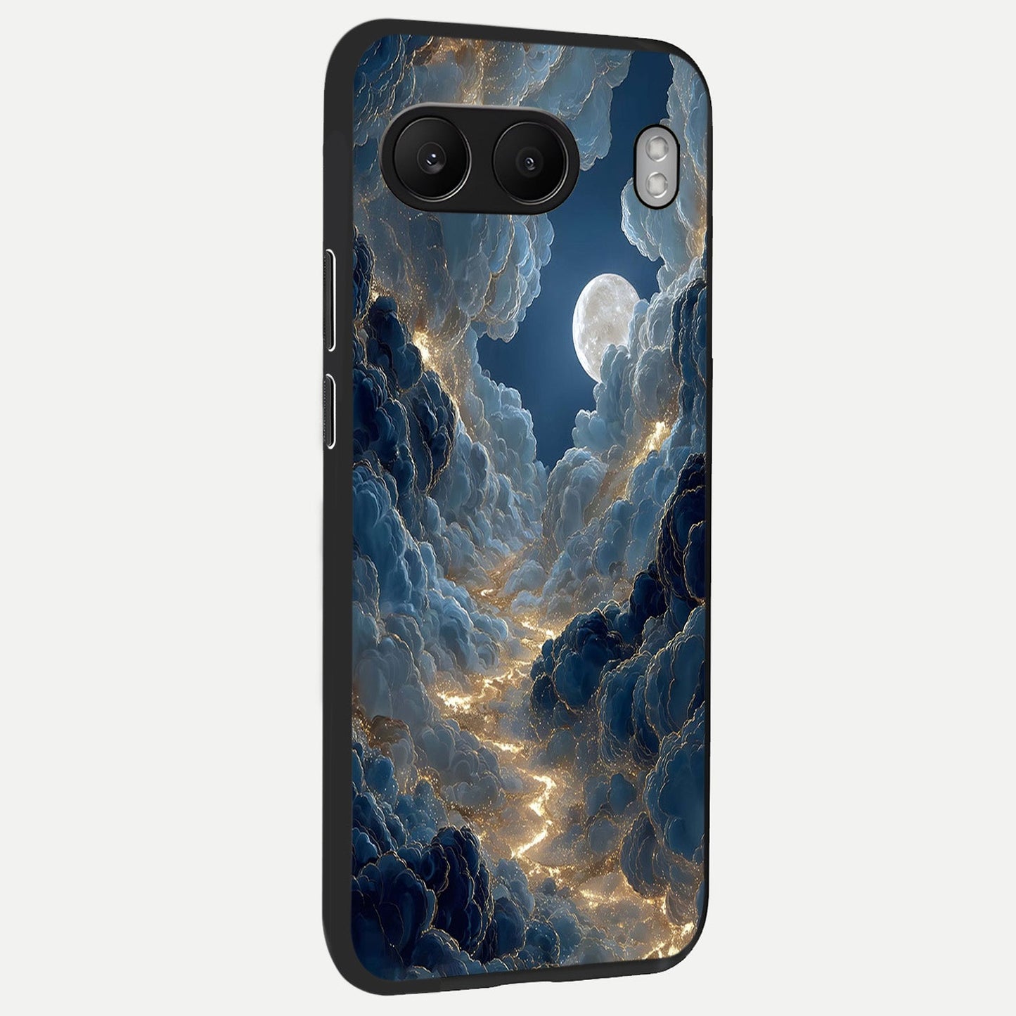  Celestial Cloud Road back cover For Oneplus Nord 4 slim fit glass case with vibrant aesthetic design