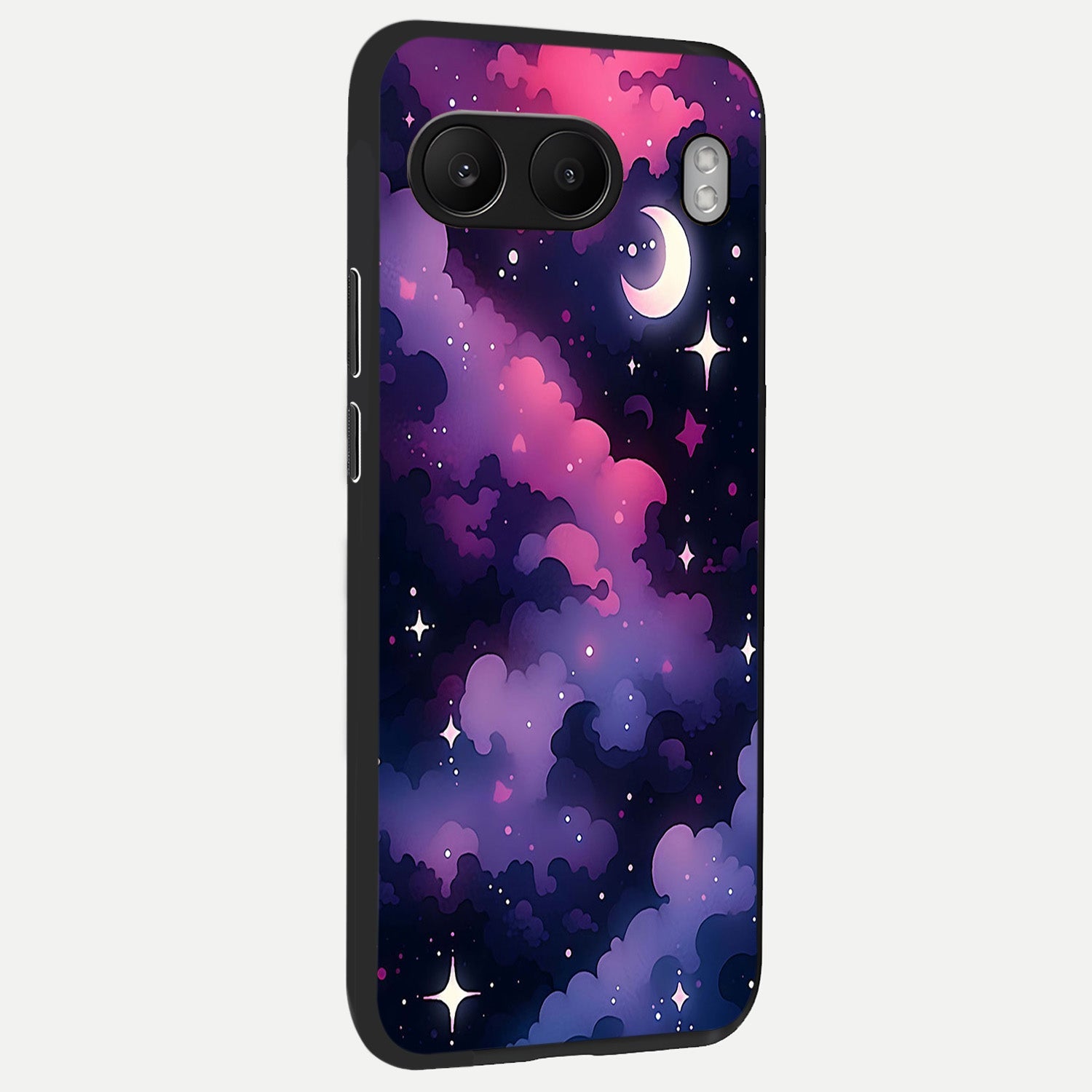  Celestial Moon Magic back cover For Oneplus Nord 4 slim fit glass case with vibrant aesthetic design