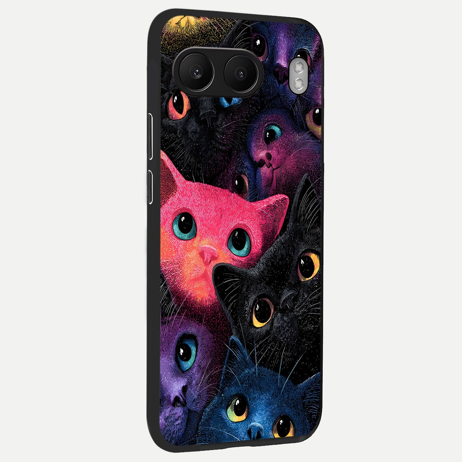  Cosmic Cats Dreams back cover For Oneplus Nord 4 slim fit glass case with vibrant aesthetic design