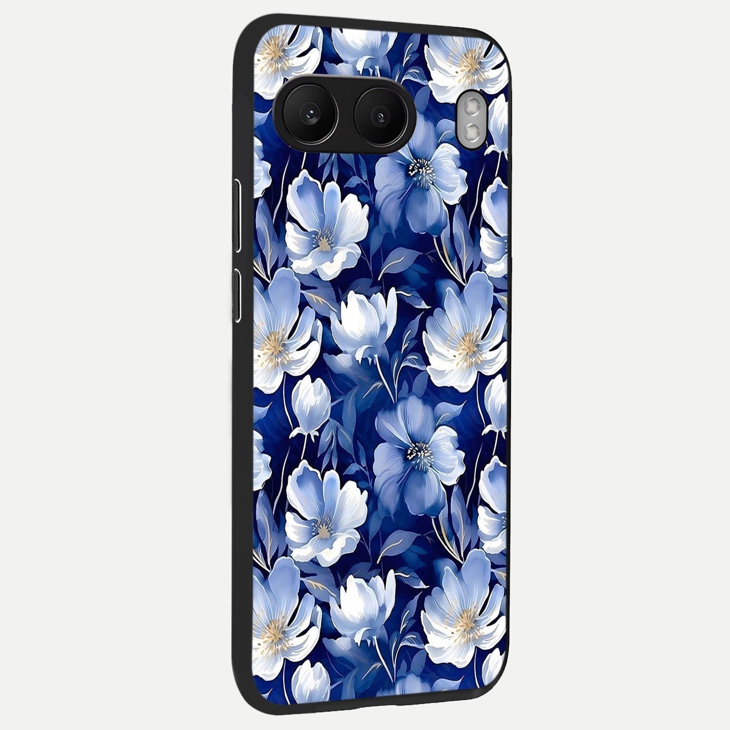  Cute Floral Patterns back cover For Oneplus Nord 4 slim fit glass case with vibrant aesthetic design