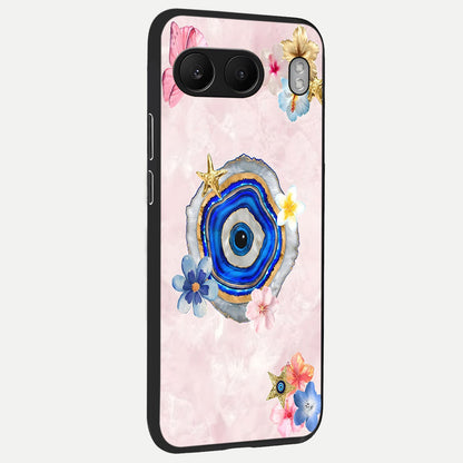  Divine Aura Bloom back cover For Oneplus Nord 4 slim fit glass case with vibrant aesthetic design