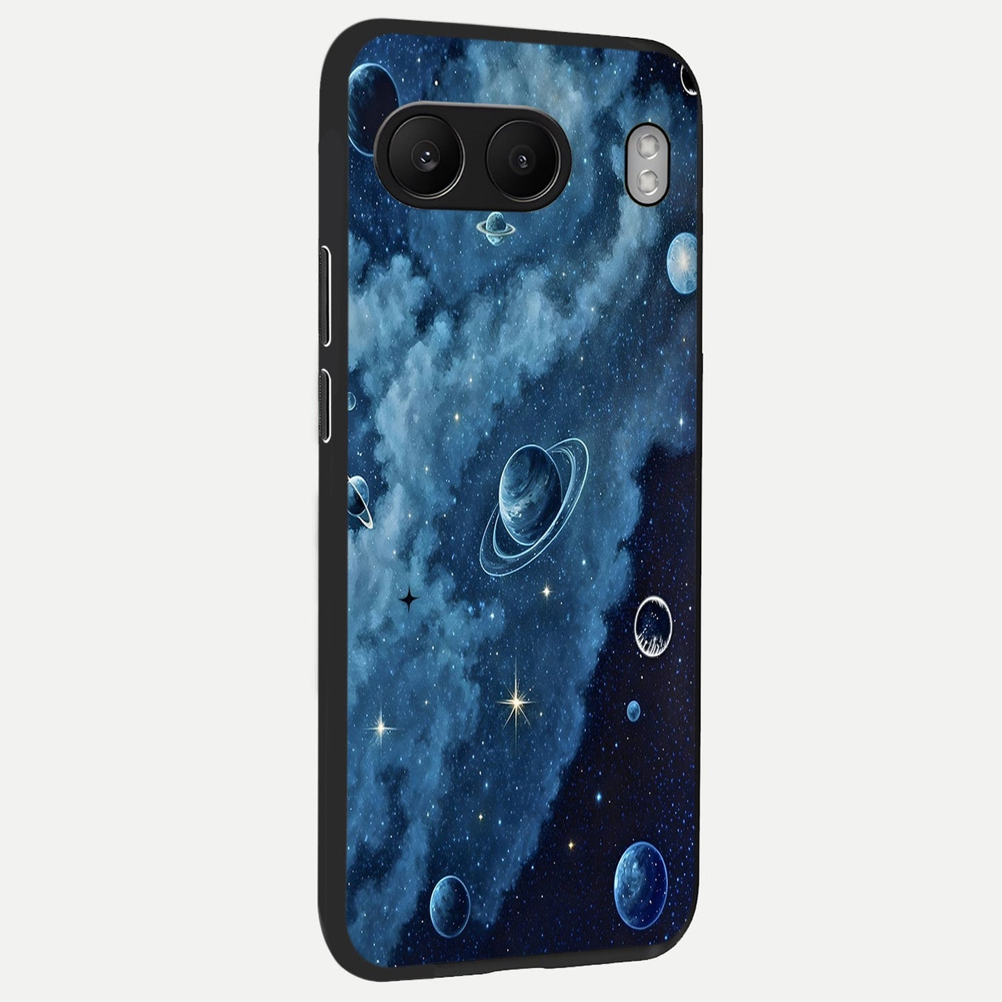  Galaxy Dream Space back cover For Oneplus Nord 4 slim fit glass case with vibrant aesthetic design