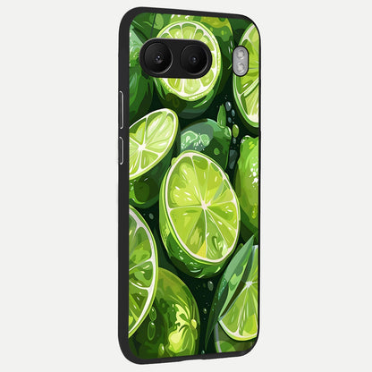  Green Kawasaki back cover For Oneplus Nord 4 slim fit glass case with vibrant aesthetic design