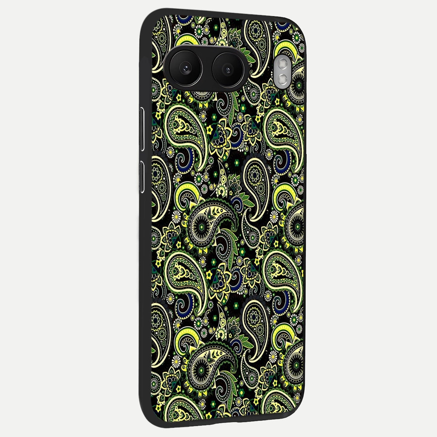  Green Lemon back cover For Oneplus Nord 4 slim fit glass case with vibrant aesthetic design