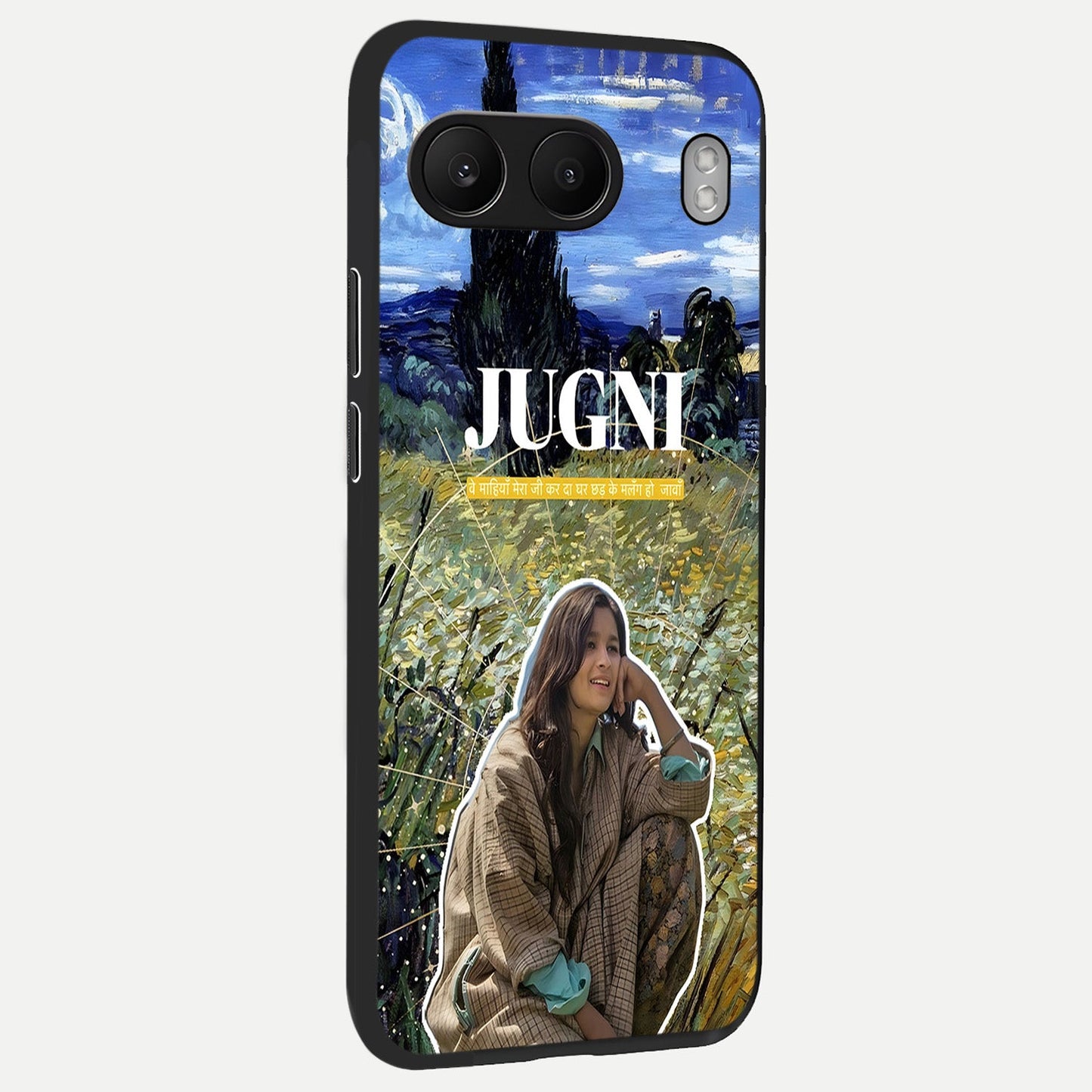 Jugni Soul Vibes back cover For Oneplus Nord 4 slim fit glass case with vibrant aesthetic design