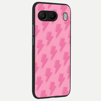  Pink Moo Magic back cover For Oneplus Nord 4 slim fit glass case with vibrant aesthetic design