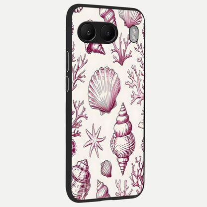 Pink Power Sparks back cover For Oneplus Nord 4 slim fit glass case with vibrant aesthetic design