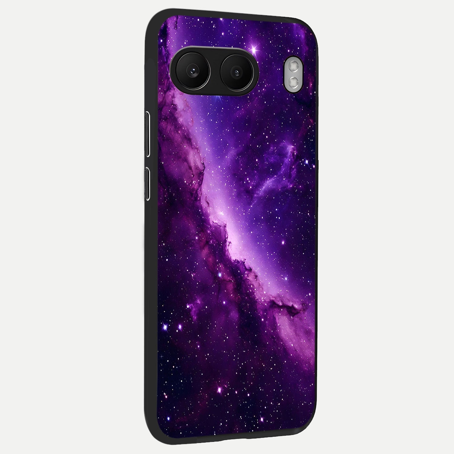  Purple Shade Sky back cover For Oneplus Nord 4 slim fit glass case with vibrant aesthetic design