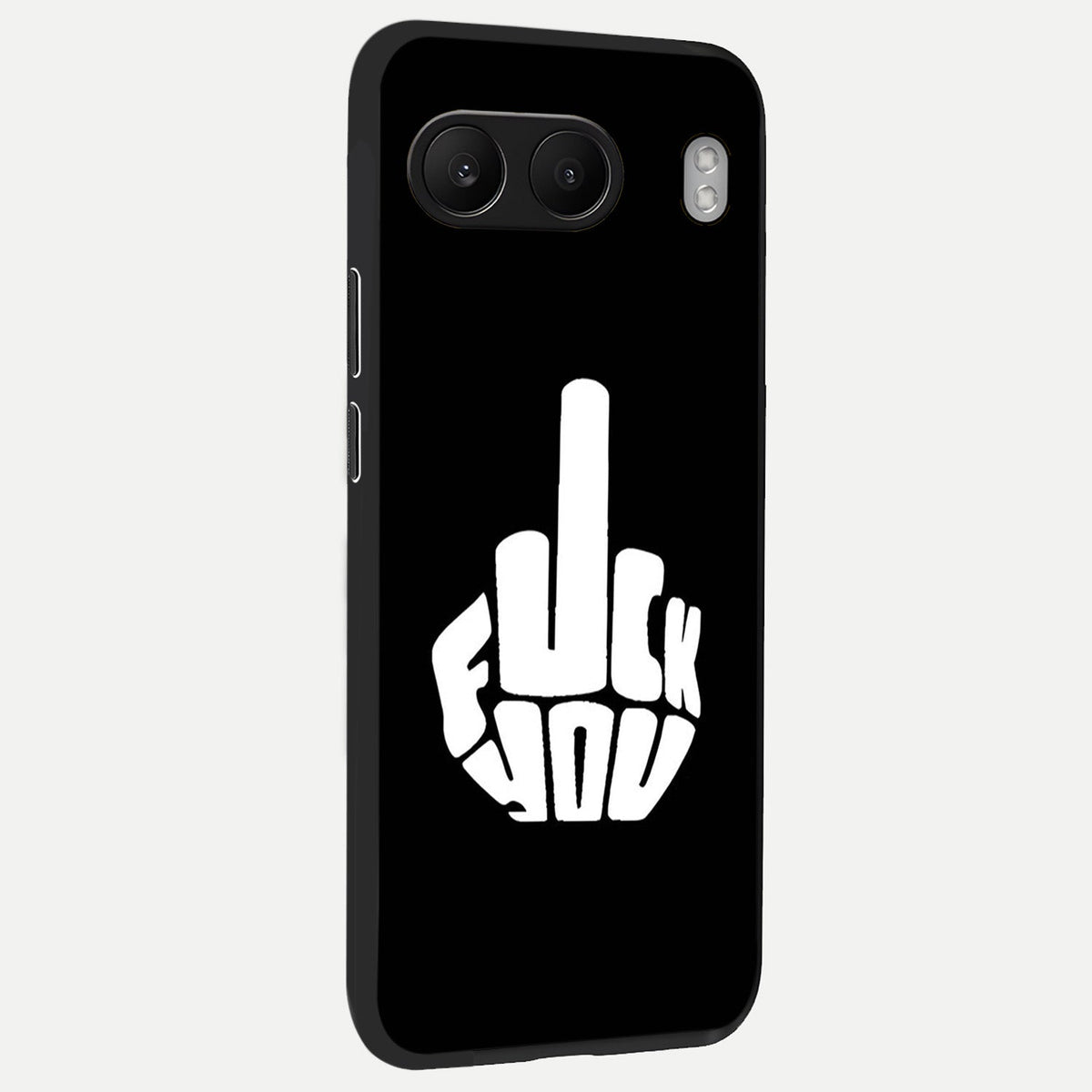  Rebel Mode On back cover For Oneplus Nord 4 slim fit glass case with vibrant aesthetic design