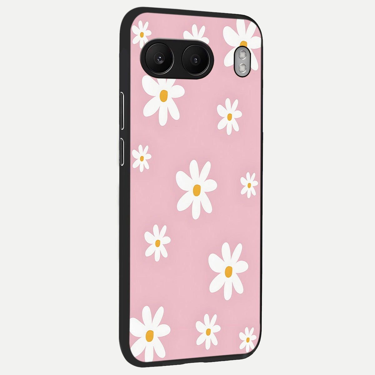  Soft Daisy Bliss back cover For Oneplus Nord 4 slim fit glass case with vibrant aesthetic design