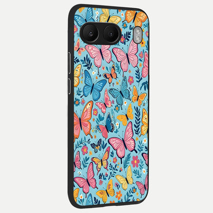  Spring Wing Garden back cover For Oneplus Nord 4 slim fit glass case with vibrant aesthetic design