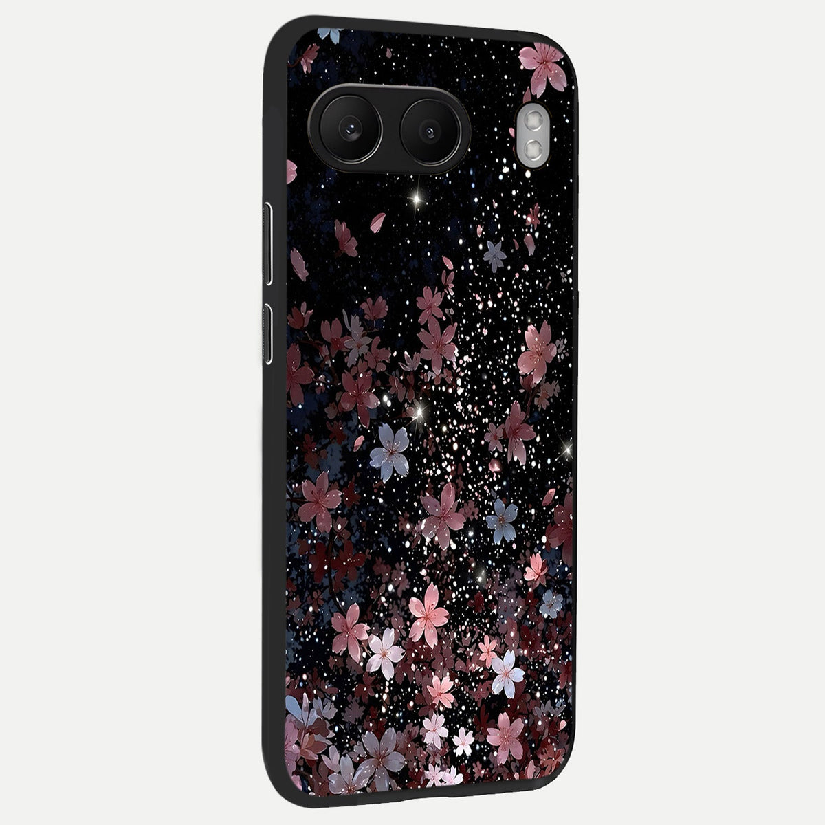  Starlit Flower Dreams back cover For Oneplus Nord 4 slim fit glass case with vibrant aesthetic design