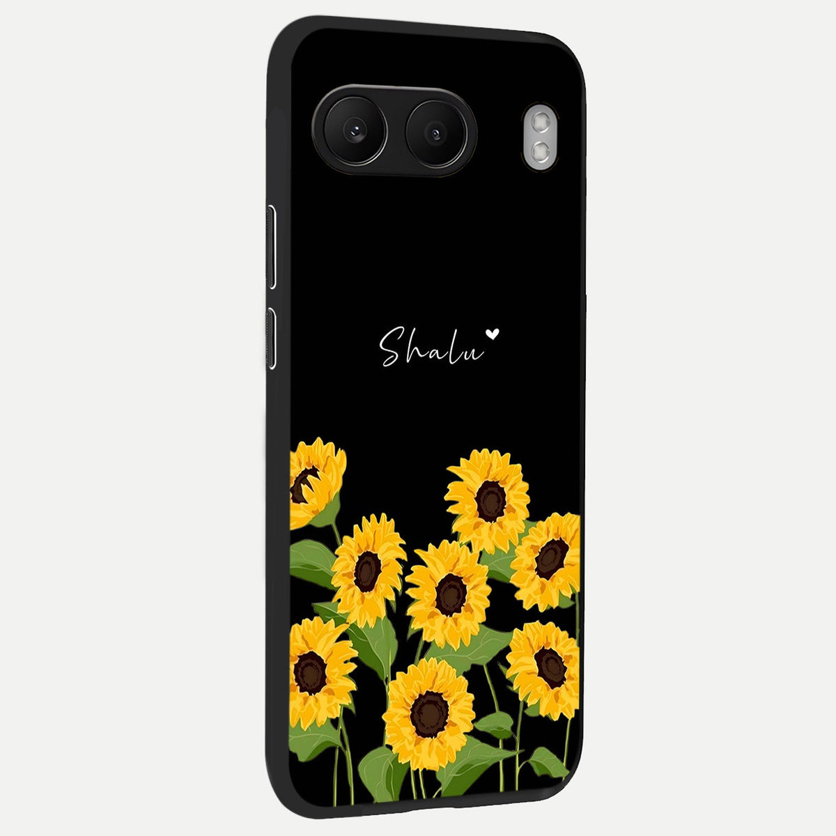  Sunflower Sky Bloom back cover For Oneplus Nord 4 slim fit glass case with vibrant aesthetic design