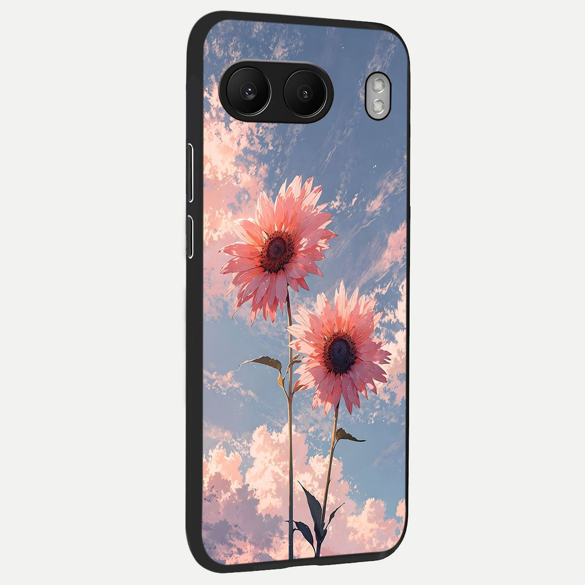  Sun Moon Balance back cover For Oneplus Nord 4 slim fit glass case with vibrant aesthetic design